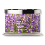 HomeWorx Sea Salt Lavender 4-Wick Candle 