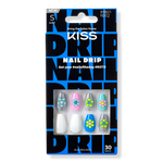 Kiss Drip Harder Nail Drip Exclusive Trendy Fashion Nails 
