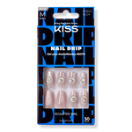 Kiss Drip Too Hard Nail Drip Exclusive Trendy Fashion Nails 