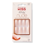 Kiss Reveal It Salon Acrylic French Nude Fashion Nails 