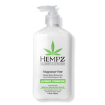 Hempz Fragrance Free Herbal Body Moisturizer 