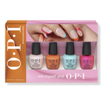 OPI Me, Myself, and OPI Nail Lacquer 4 Piece Mini Pack 