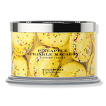 HomeWorx Pineapple Sprinkle Macaron 4-Wick Scented Candle 