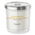 HomeWorx Pineapple Sprinkle Macaron 3-Wick Scented Candle 