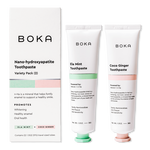 BOKA Nano (N-Ha) Travel-Size Toothpaste 2 Pack 