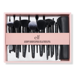 e.l.f. Cosmetics Ultimate Makeup Brush Set & Travel Roll 