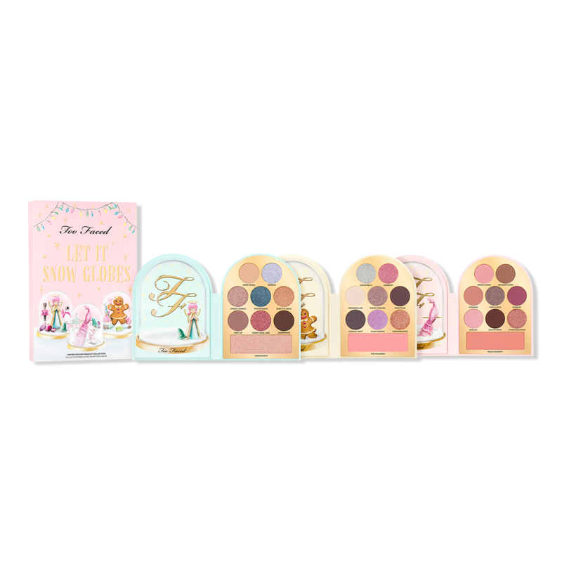 Too Faced Let It Snow Globes Three-Piece Eyeshadow Palette Gift Set