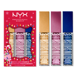 NYX Professional Makeup Limited Edition Glow Shots Trio Brightening Liquid Eyeshadow Gift Set 