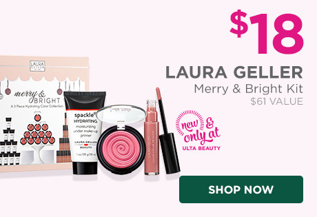 $18 Laura Geller Merry and Bright Cyber Monday Kit.