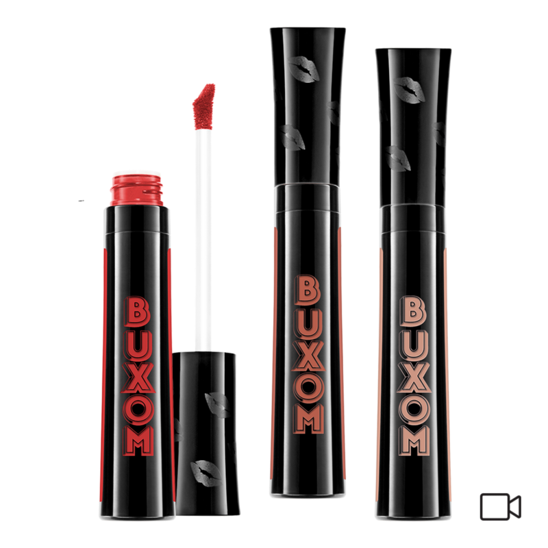 Shop Ulta Beauty’s 21 Days of Beauty and receive 50% off Buxom* Va-Va-PLUMP Shiny Liquid Lipstick and BFF Full-On Plumping Lip Polish Collection