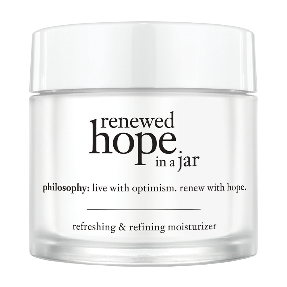 Shop Ulta Beauty's Love Your Skin Event and receive 50% off Philosophy* Renewed Hope In A Jar Refreshing & Refining Moisturizer