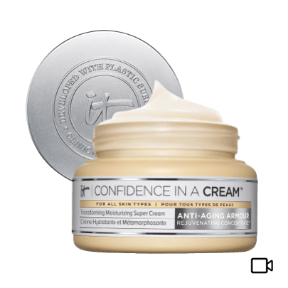 Shop Ulta Beauty’s 21 Days of Beauty and receive 50% off IT Cosmetics* Confidence In A Cream Anti-Aging Moisturizer 2 oz