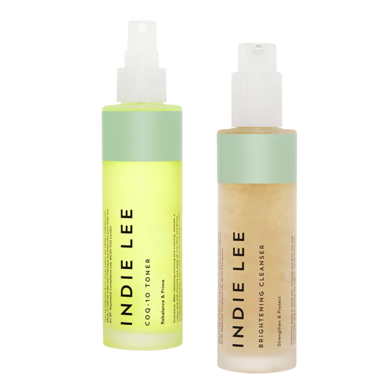 Shop Ulta Beauty’s 21 Days of Beauty and receive 50% off INDIE LEE* Brightening Cleanser & CoQ-10 Toner