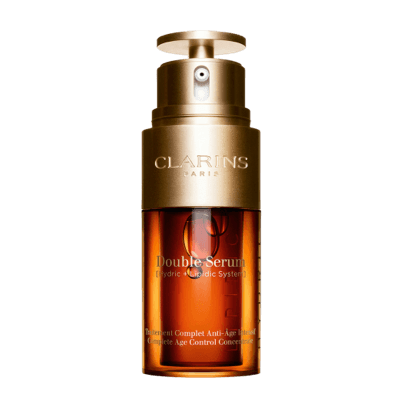 Shop Ulta Beauty’s 21 Days of Beauty and receive 50% off Clarins* Double Serum 1 oz