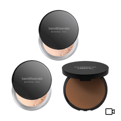Shop Ulta Beauty’s 21 Days of Beauty and receive 50% off bareMinerals* Loose and Pressed Mineral Veil