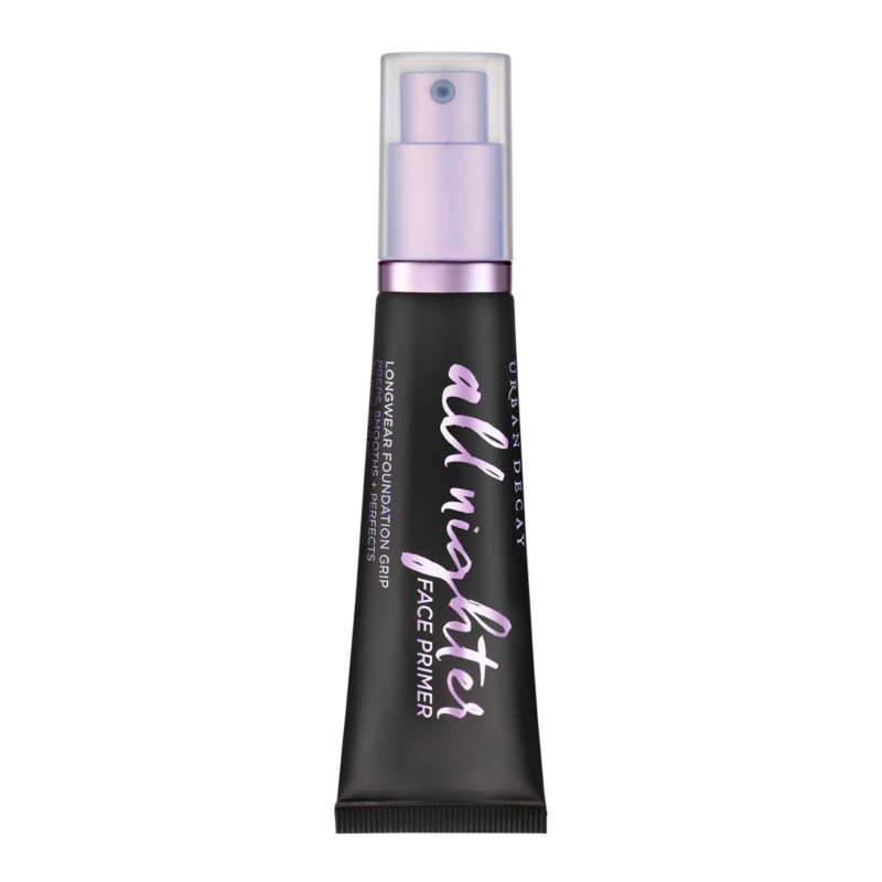 Shop Ulta Beauty’s 21 Days of Beauty and receive 50% off Urban Decay Cosmetics* All Nighter Face Makeup Primer 1.0 oz