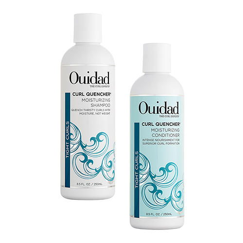 Shop Ulta Beauty's Gorgeous Hair Event and receive 50% off Ouidad Curl Quencher (excludes liters)