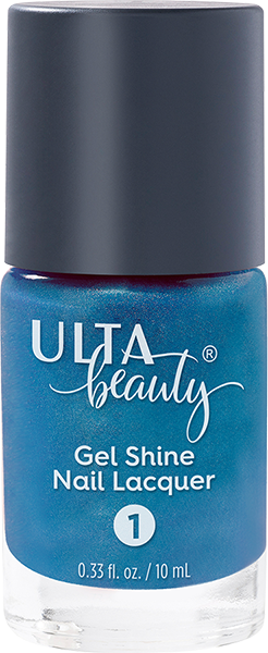 ULTA Gel Shine Nail Lacquer in Bright Blue Shimmer