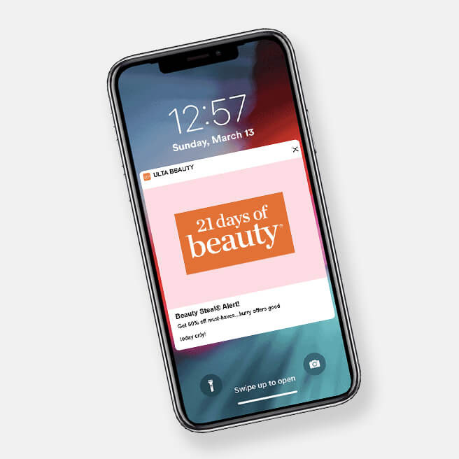 Download the app and opt-in to get notifications for daily Beauty Steals.