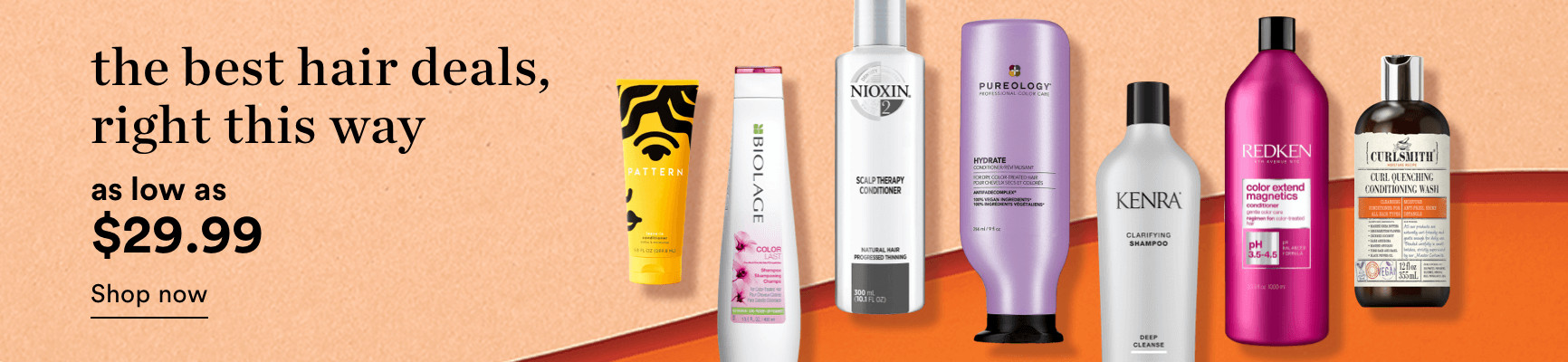 Shop shampoos & conditioners as low as 2 for $26 during Ulta Beauty's Gorgeous Hair Event