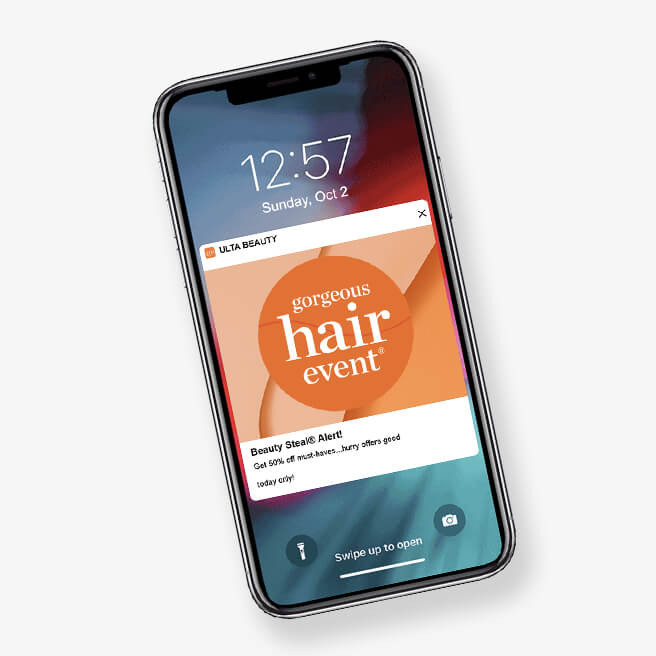 Never miss daily beauty steals and other exclusive offers again by downloading the free Ulta Beauty App
