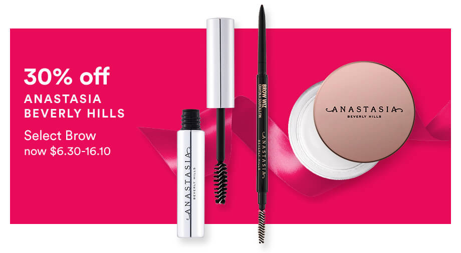 30% OFF ANASTASIA BEVERLY HILLS Select Brow NOW $12.60-16.10